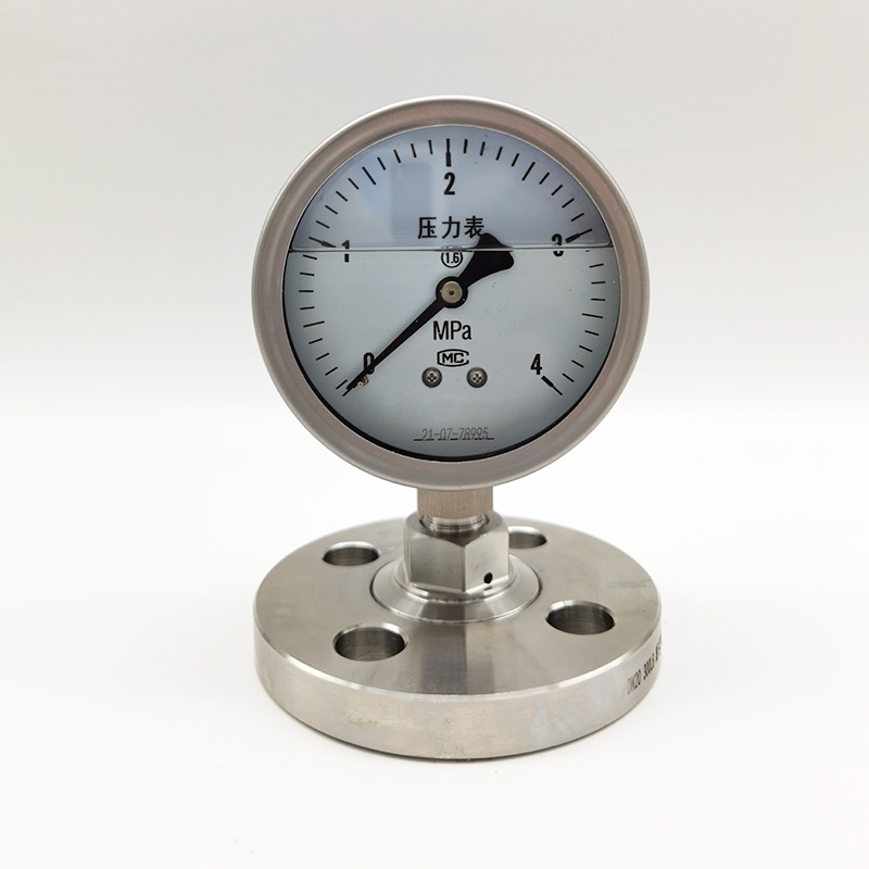 不銹鋼隔膜壓力表